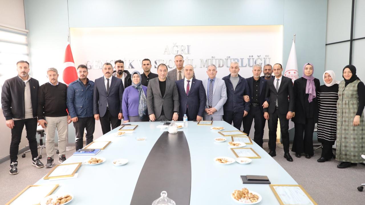 Ağrı Gençlik ve Spor’da 2025 Yılı Masaya Yatırıldı