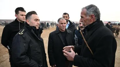 Ağrı Hayvan Borsası’nda Asayiş Güvenliği Sağlanıyor
