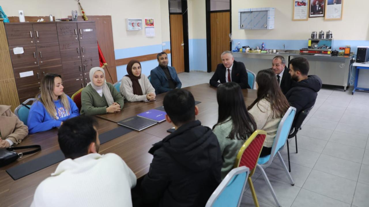 Ağrı İl Müdürü Kökrek Sahada: Diyadin’de Eğitim Nabzı Tuttu