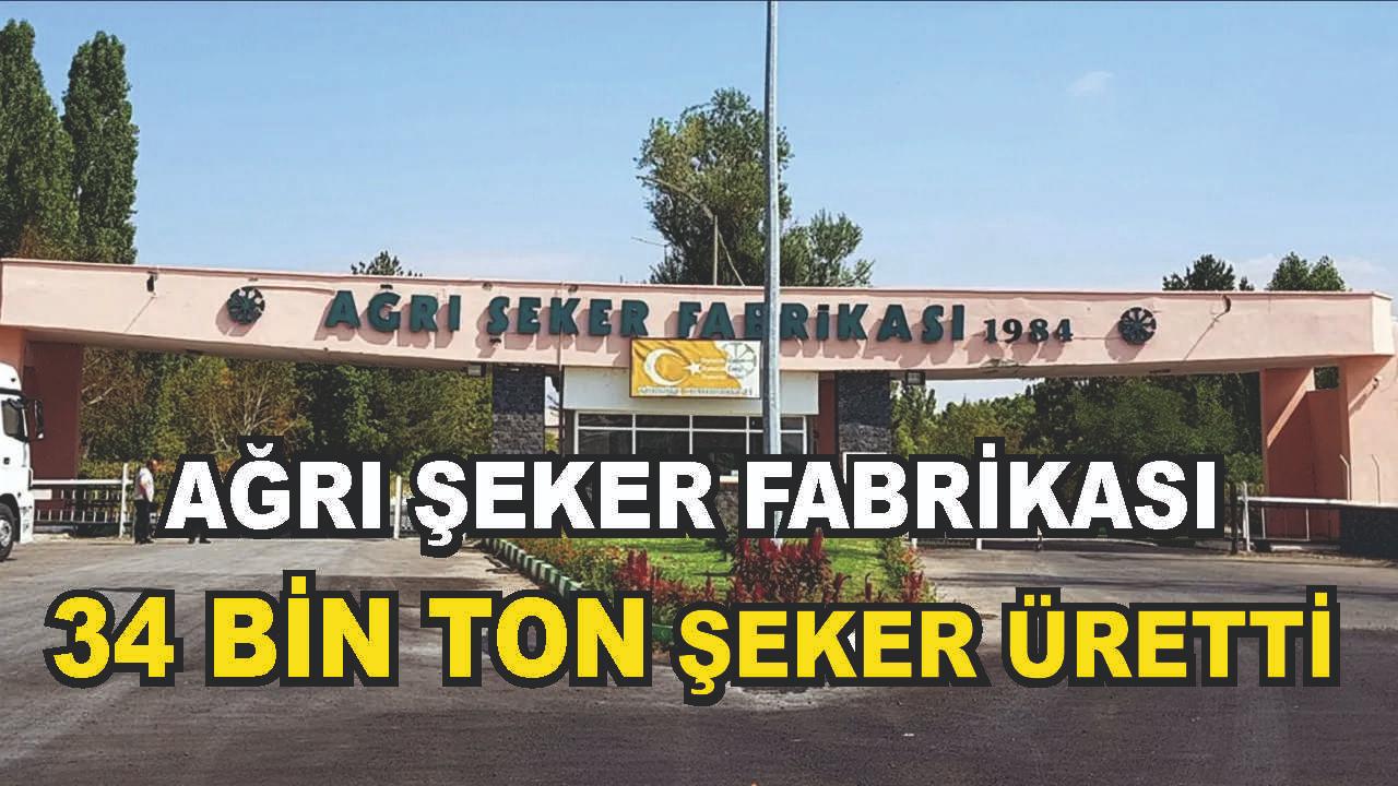 Ağrı Şeker Fabrikası’nda Rekor Üretim Gerçekleşti