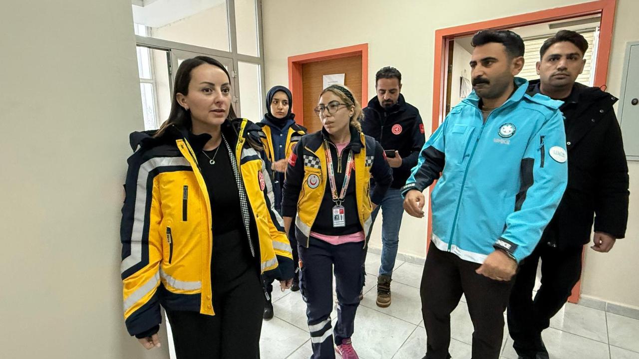 Ağrı’da 112 İstasyonunda Hem Değerlendirme Hem Anma Programı