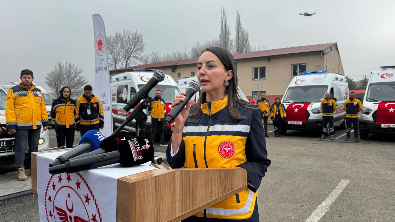 Ağrı’da Acil Sağlık Filosu 7 Yeni Ambulansla Güçlendi