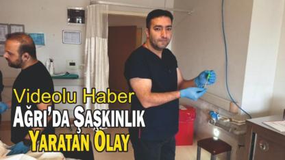 Ağrı’da Şaşkınlık Yaratan Olay