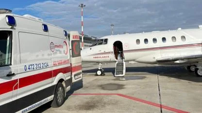 Ağrı’da doğan Naime bebek Elazığ’a sevk edildi