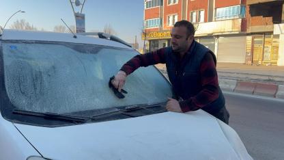 Ağrı’da dondurucu soğuklar etkili oldu