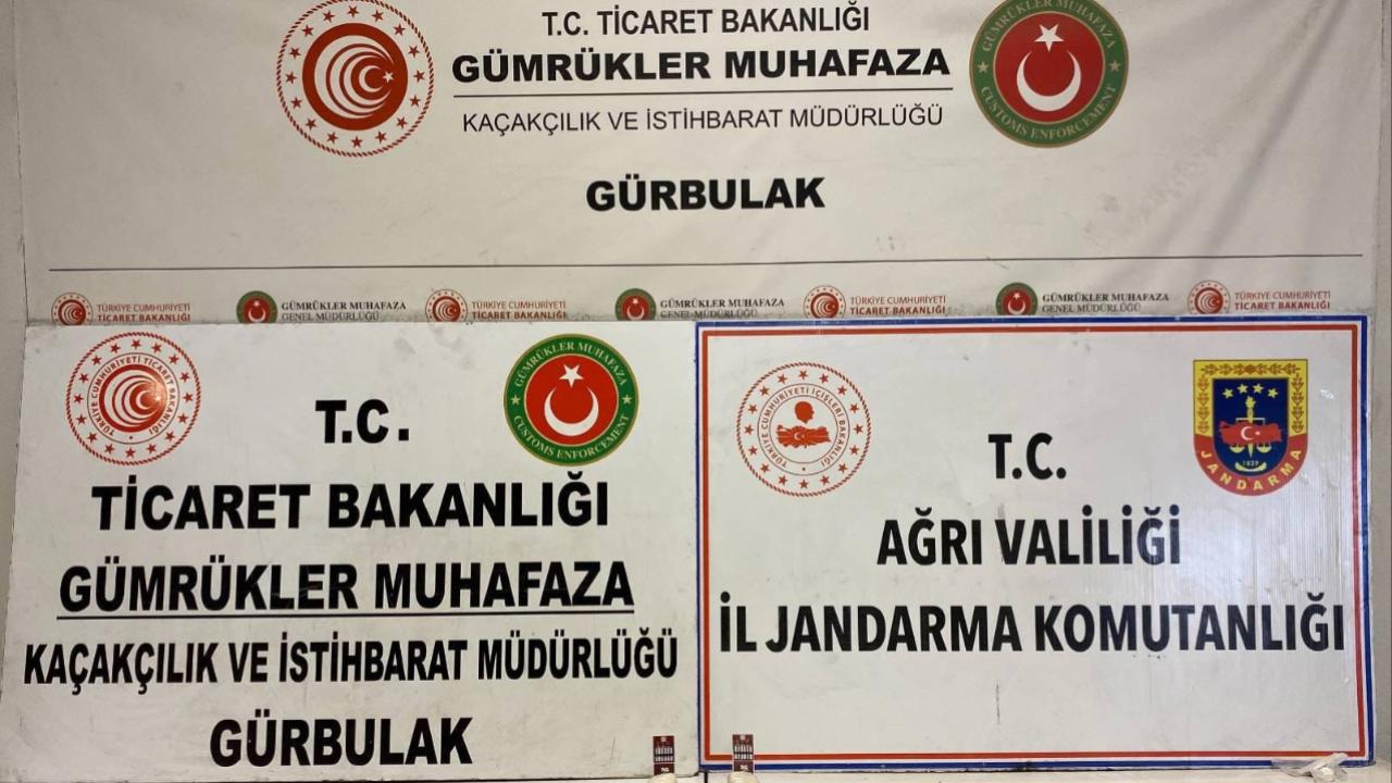 Ağrı’da gümrük sahasında uyuşturucu operasyonu