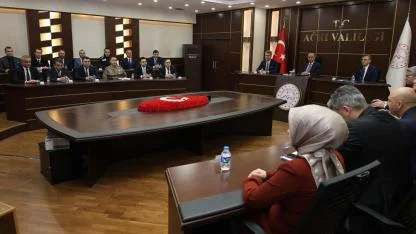 Ağrı’da Huzur ve Güvenlik Gündemi Toplandı
