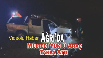Ağrı’da inanılmaz kaza