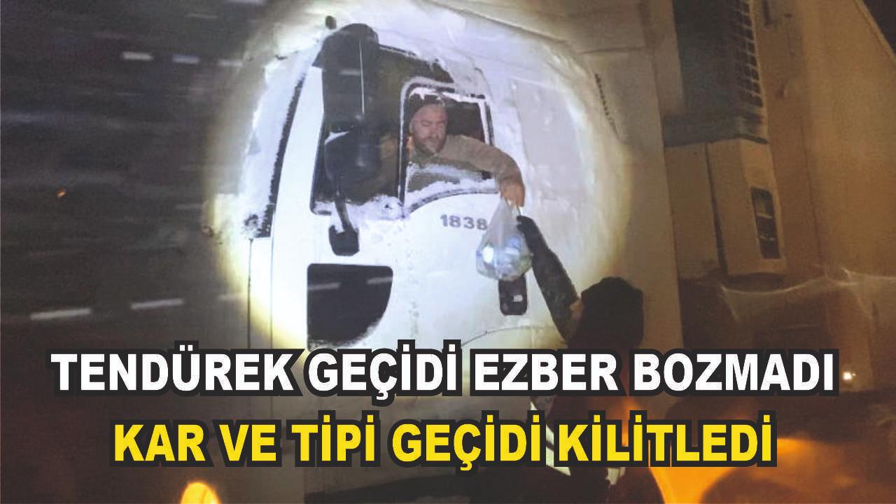 Ağrı'da Kar Esareti Başladı, Kızılay Sahaya İndi