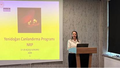 Ağrı’da Sağlık Personeline Yenidoğan Canlandırma Eğitimi Verildi