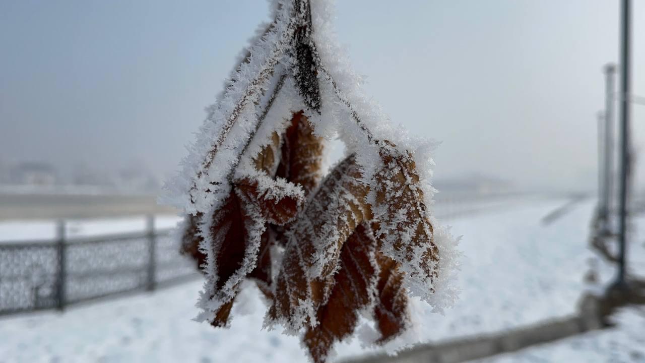 Ağrı’da soğuk hava etkisini artırdı, termometreler eksi 18’i gösterdi