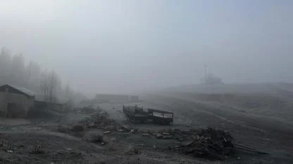 Ağrı’da Soğuk Hava ve Sis Etkili Oldu