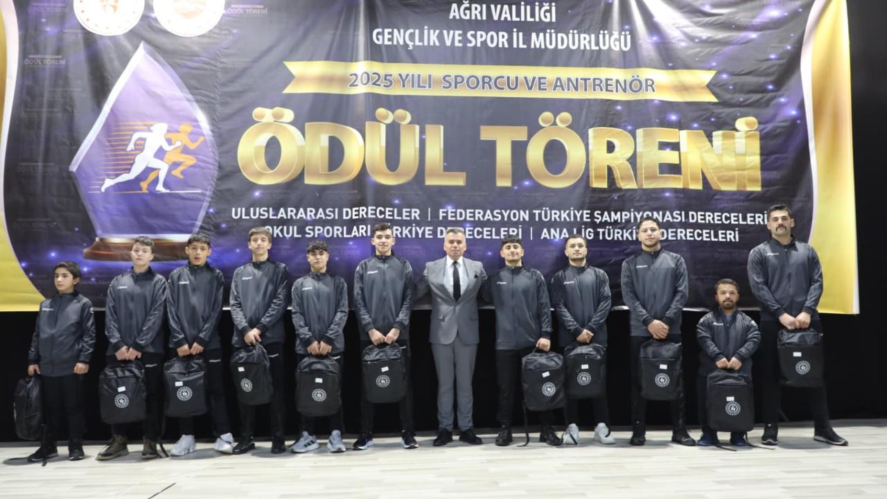 Ağrı’da Sporda Gurur Gecesi