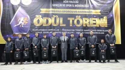 Ağrı’da Sporda Gurur Gecesi