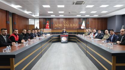 Ağrı’da “Yılbaşı ve Kış Tedbirleri” Masaya Yatırıldı