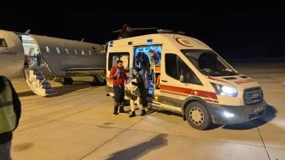 Ağrı’dan İstanbul’a Uçak Ambulansla Acil Sevk