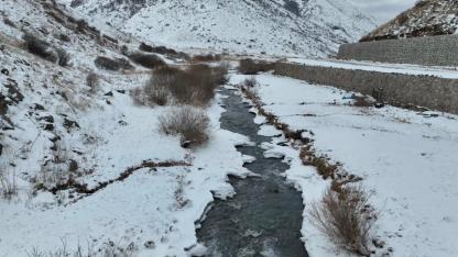 Ağrı’nın Zirvelerinde Kar Manzarası Hayran Bıraktı