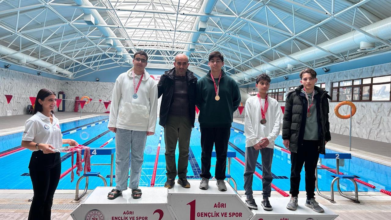 Ağrı’yı Temsil Edecek Yüzücüler Belli Oldu