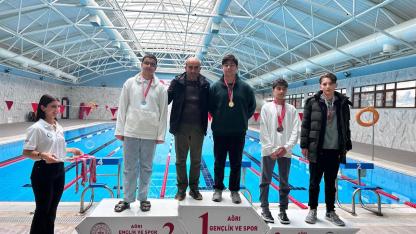 Ağrı’yı Temsil Edecek Yüzücüler Belli Oldu