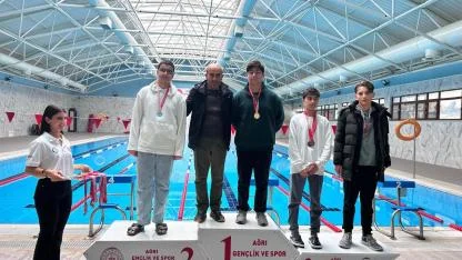 Ağrı’yı Temsil Edecek Yüzücüler Belli Oldu