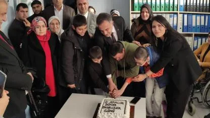 AK Parti Erciş İlçe Başkanı Çalışkan'dan Engelli Bireylere Ziyaret