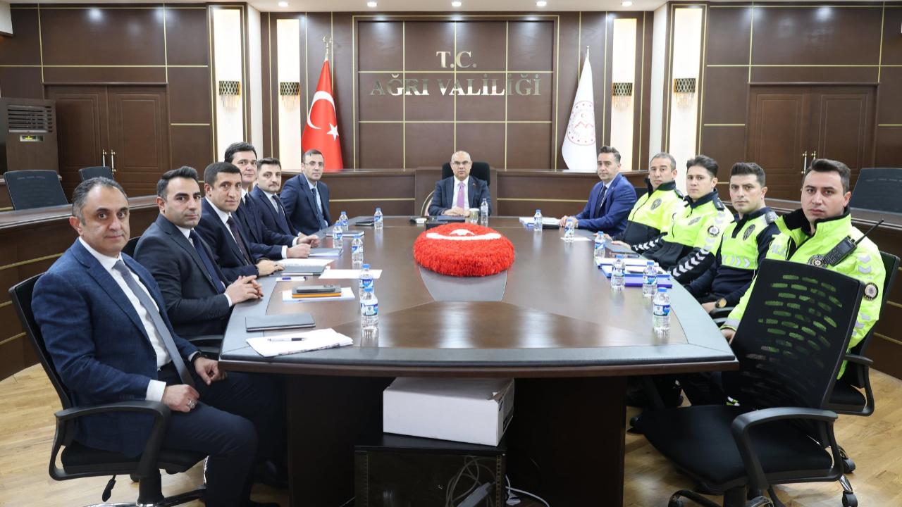 Çevreyolundaki Kazalar İçin Ağrı’da Önlem Toplantısı