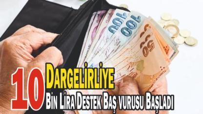 Dar Gelirliye 10 Bin TL Destek Uygulaması Başladı