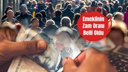 Emeklinin Zam Oranı Belli Oldu