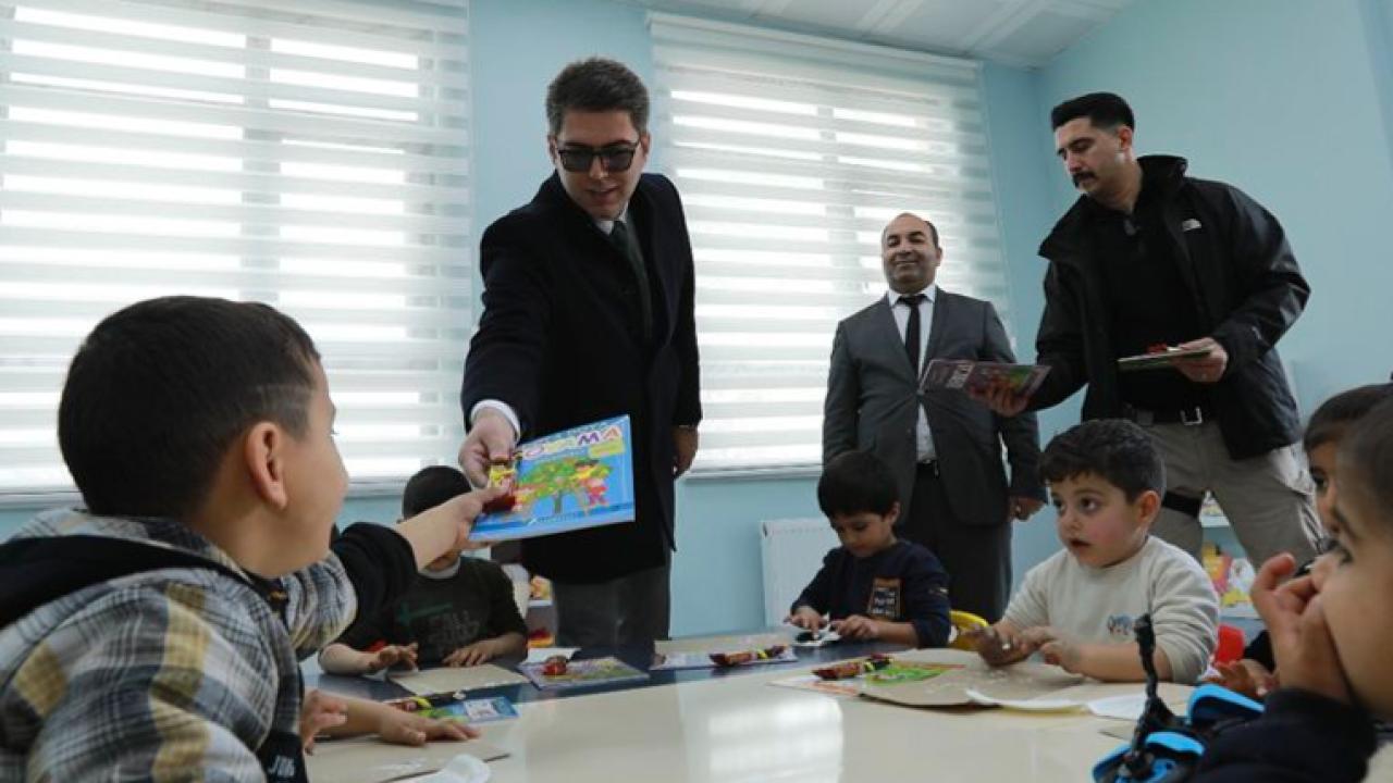 Erciş Kaymakamı Karaloğlu’ndan Anaokulu Ziyareti