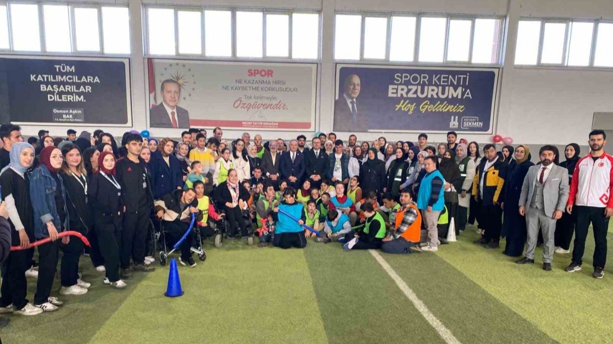 Erzurum Büyükşehir’den engellilere ve ailelerine vefa