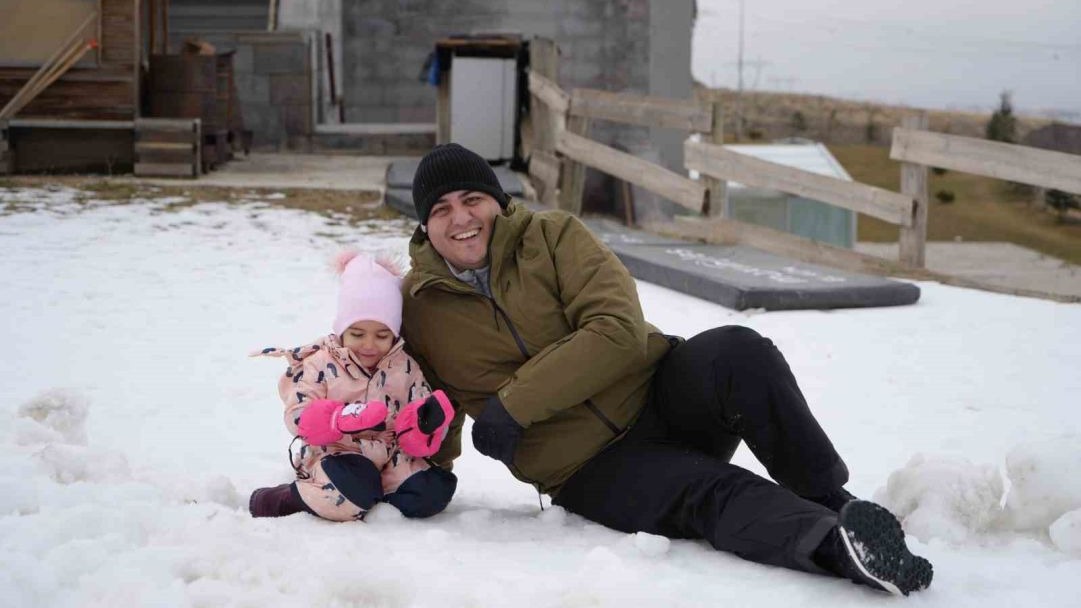 Erzurum Palandöken’de kayak keyfi başladı