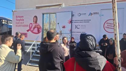 Gezici Kanser Tarama Aracı Ağrı’daki Kadınlara Ulaşıyor