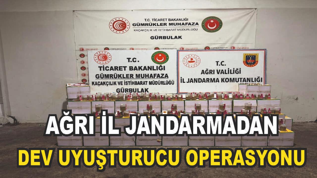 Gürbulak Sınır Kapısı’nda Dev Uyuşturucu Operasyonu