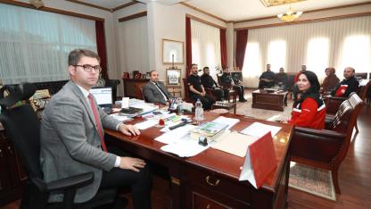 İlkyardım Eğitimi Alan Öğretmenler Kaymakam Karaloğlu’nu Ziyaret Etti