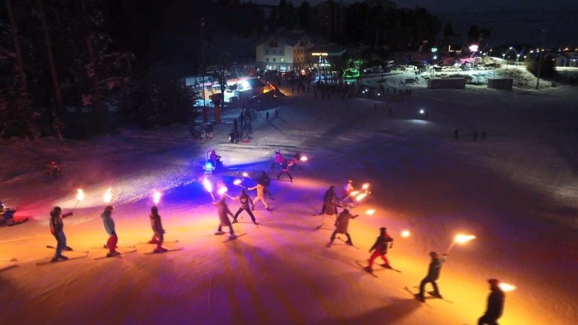 Kars Sarıkamış kayak sezonuna "Merhaba" dedi