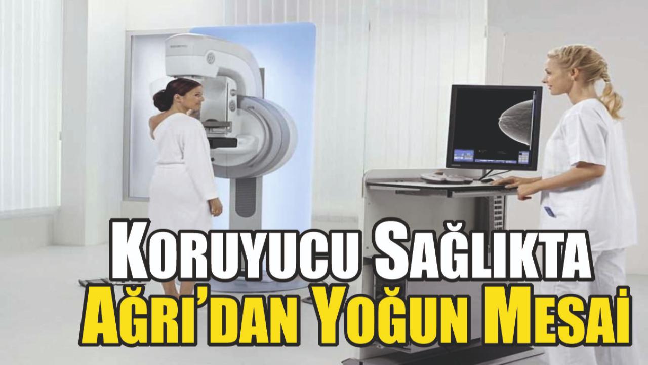 Koruyucu Sağlıkta Ağrı’dan Yoğun Mesai