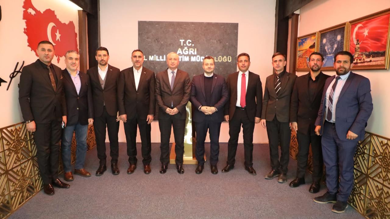 Önder İmam Hatipliler Derneği Genel Başkanı Ceylan’dan Milli Eğitim Müdürü Kökrek’e ziyaret