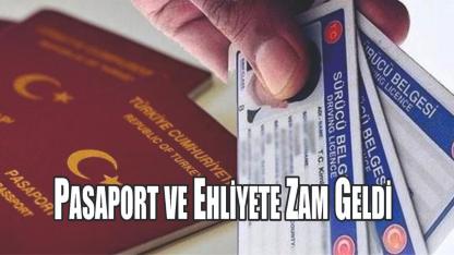 Pasaport ve Ehliyet Ücretlerine 2026 Yılı İçin Yüzde 19 Zam