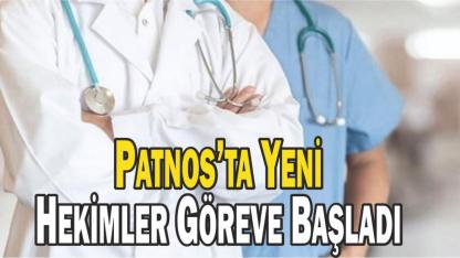 Patnos Devlet Hastanesi’nde 2 Yeni Doktor Ataması Yapıldı