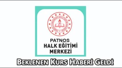 Patnos Halk Eğitim Merkezi’nde Beklenen Kurs Haberi Geldi