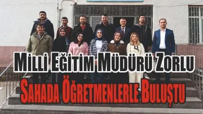 Patnos İlçe Milli Eğitim Müdürü Yüksel Zorlu, “Öğretmen Odak Toplantısı” ile Sahada