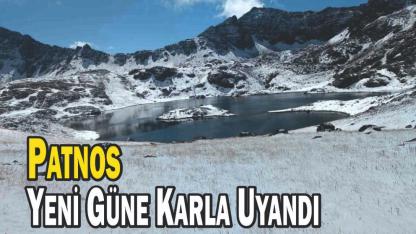 Patnos Yeni Güne Karla Uyandı