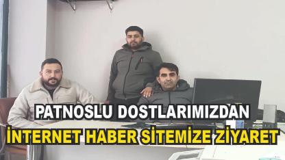 Patnos'un tanınan simalarından gazetemize ziyaret
