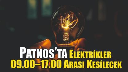 Patnos’ta 23 Aralık’ta Elektrik Kesintisi Yaşanacak Mahalle ve Köyler Dikkat