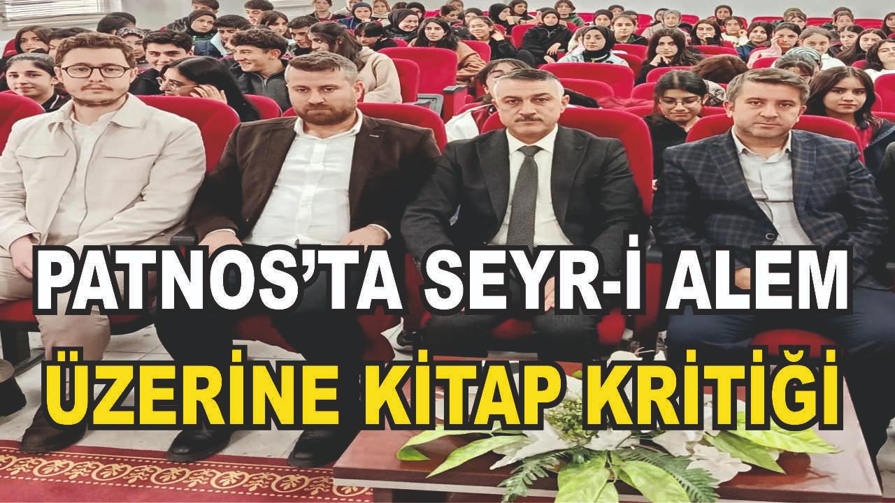 Patnos&#039;ta &quot;Bir bilenle bilge nesil&quot; Etkinliği