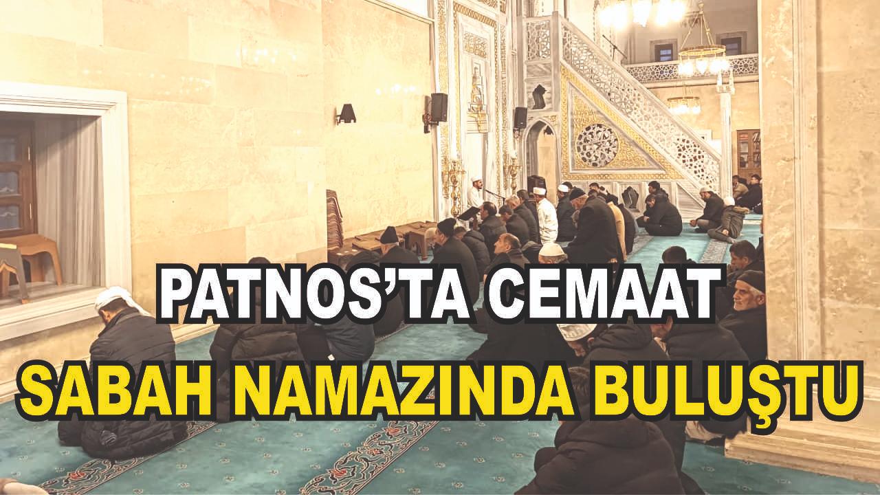 Patnos'ta Cemaat Huzurda Buluştu