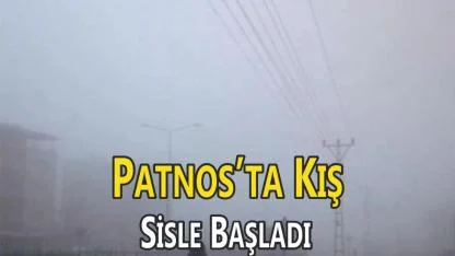 Patnos’ta Kış Kendini Hissettirmeye Başladı