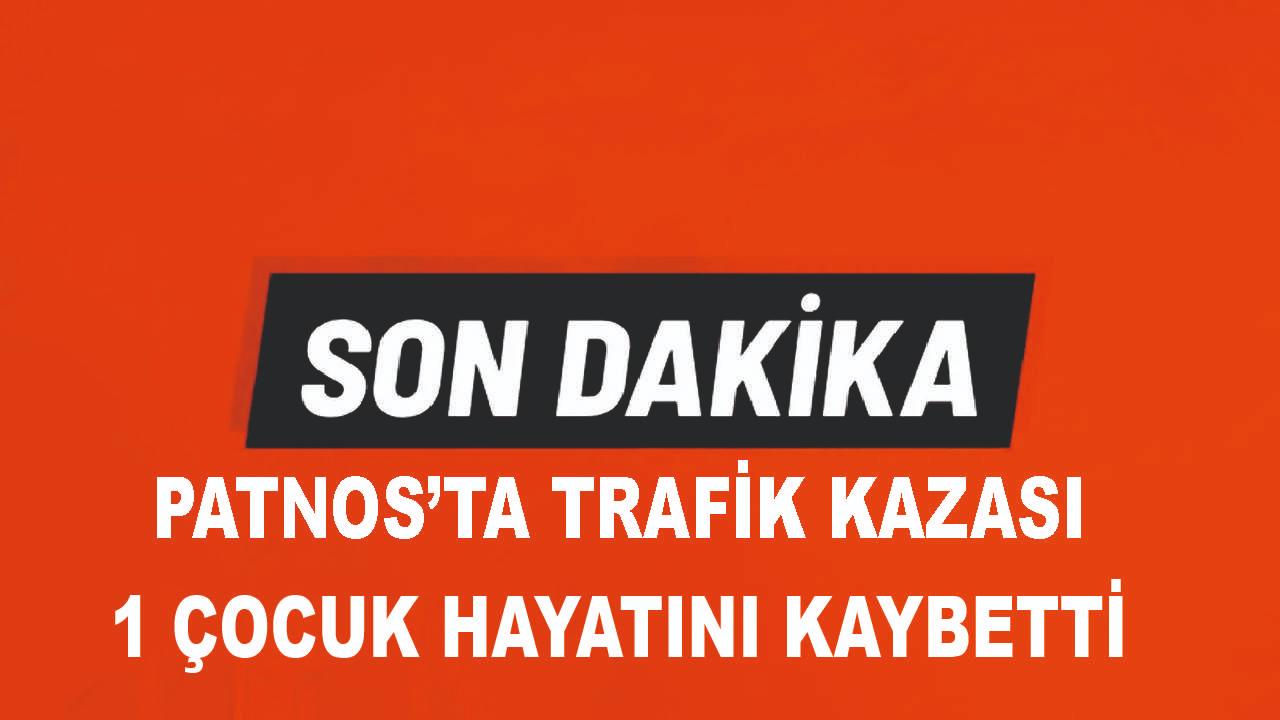 Patnos'ta Trafik Kazası:1 Ölü