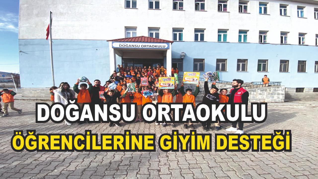 Patnos'un Doğansu Köyü Öğrencilerine Giyim Yardımı