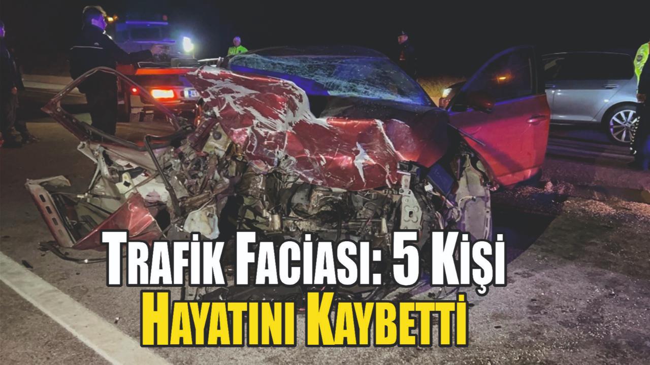 Polisten Kaçarken Ters Yöne Girdi: Feci Kazada 5 Kişi Hayatını Kaybetti